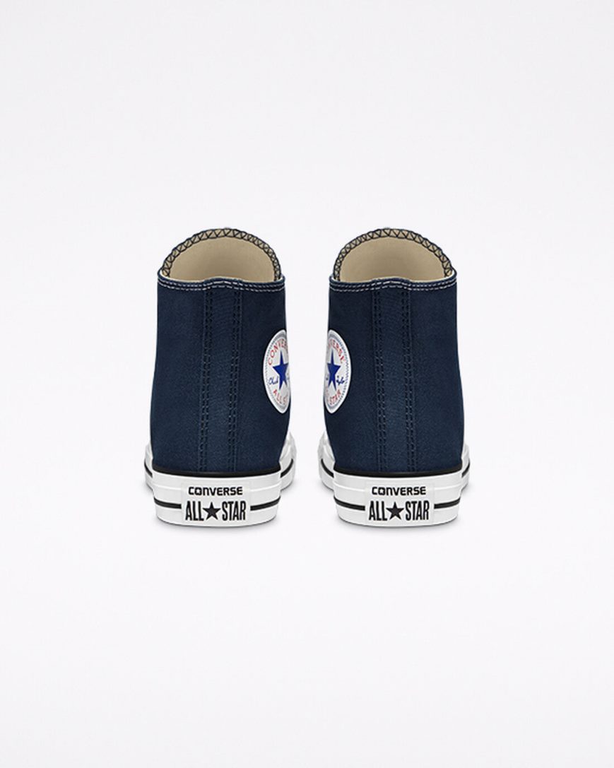 Women's Converse Chuck Taylor All Star Classic High Top Shoes Navy | AU C4350X